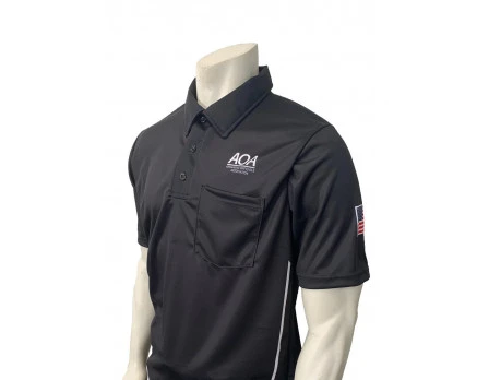 Arkansas (AOA) Short Sleeve Umpire Shirt - Black 3 Arkansas (AOA) Short Sleeve Umpire Shirt - Black