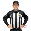 California (CHICO) 2 1/4" Stripe Rainy Weather Water Repellent Football Referee Shirt -UMP ATTIRE Shop USA729CHICO