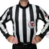 Rhode Island Football Officials Association (RIFOA) 2" Stripe Foul Weather Referee Shirt -UMP ATTIRE Shop USA730RI Rhode Island Football Officials Association RIFOA 2 Stripe Foul Weather Referee Shirt
