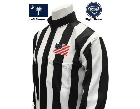 South Carolina (SCLOA) 2" Stripe Foul Weather Referee Shirt 3 South Carolina (SCLOA) 2" Stripe Foul Weather Referee Shirt