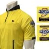 Indiana (IHSAA) Short Sleeve Soccer Referee Shirt - Yellow -UMP ATTIRE Shop USA900IN YW Indiana IHSAA Short Sleeve Soccer Referee Shirt Yellow