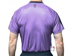 Smitty NCAA Men's Short Sleeve Soccer Shirt - Purple -UMP ATTIRE Shop USA900NCAA PRP Smitty NCAA Men s Short Sleeve Soccer Shirt Purple worn back 1