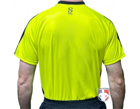 Smitty NCAA Men's Short Sleeve Soccer Shirt - Yellow 5 Smitty NCAA Men's Short Sleeve Soccer Shirt - Yellow - Image 3