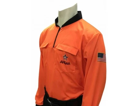 Alabama (AHSAA) Long Sleeve Soccer Referee Shirt - Fluorescent Orange 3 Alabama (AHSAA) Long Sleeve Soccer Referee Shirt - Fluorescent Orange