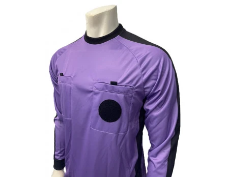 Smitty NCAA Men's Long Sleeve Soccer Shirt - Purple 6 Smitty NCAA Men's Long Sleeve Soccer Shirt - Purple - Image 4