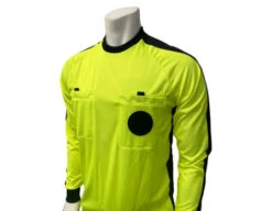 Smitty NCAA Men's Long Sleeve Soccer Shirt - Yellow -UMP ATTIRE Shop USA901NCAA Safety Yellow Picture
