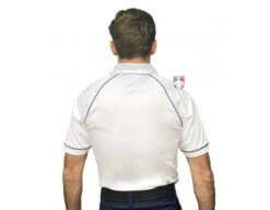 Smitty Men's Mesh Volleyball Referee Shirt - White -UMP ATTIRE Shop VBS 400 WH Smitty Men s Mesh Volleyball Referee Shirt White back