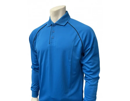 Smitty Men's Long Sleeve Mesh Volleyball Referee Shirt - Bright Blue 3 Smitty Men's Long Sleeve Mesh Volleyball Referee Shirt - Bright Blue