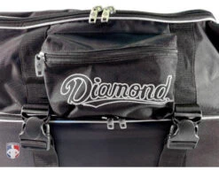 Diamond Ultimate 33" Wheeled Umpire Equipment Bag With Telescopic Handle 22 Diamond Ultimate 33" Wheeled Umpire Equipment Bag With Telescopic Handle -UMP ATTIRE Shop WHLDLX UMP 33 Diamond Ultimate 33 Wheeled Umpire Equipment Bag with Telescopic Handle Close Up Pocket