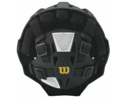 Wilson MLB Pro Stock Titanium Umpire Helmet -UMP ATTIRE Shop WTA5800BL Wilson MLB Pro Stock Titanium Umpire Helmet Back View