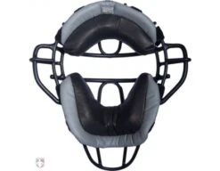 Wilson MLB Wrap Around Umpire Mask Replacement Pads - Black And Grey -UMP ATTIRE Shop WilsonBlackGrey Back 1