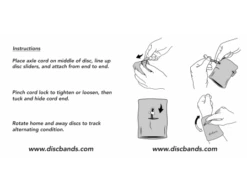 Discbands Wrestling Officials Alternate Choice Red And Green Wristbands -UMP ATTIRE Shop Wrestling Instruction Sheet