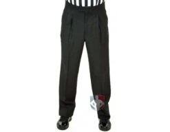 Smitty Athletic Fit Pleated Referee Pants With Slash Pockets