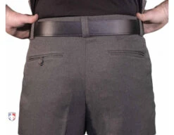 Smitty Charcoal Grey Base Umpire Pants With Expander Waistband -UMP ATTIRE Shop s375 cc Smitty Charcoal Grey Combo Umpire Pants with Expander Waistband back 1