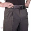 Smitty Charcoal Grey Combo Umpire Pants With Expander Waistband 1 Smitty Charcoal Grey Combo Umpire Pants With Expander Waistband -UMP ATTIRE Shop s375 cc Smitty Charcoal Grey Combo Umpire Pants with Expander Waistband diagonal