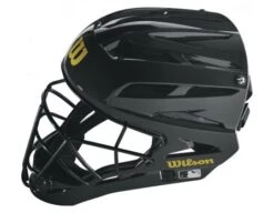 Wilson MLB Pro Stock Steel Umpire Helmet 11 Wilson MLB Pro Stock Steel Umpire Helmet -UMP ATTIRE Shop wta5801bl pro stock umpire helmet steel bl ye vents